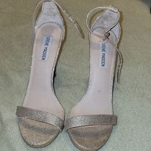 Steve Madden Women's Sparkling Heels - Silver